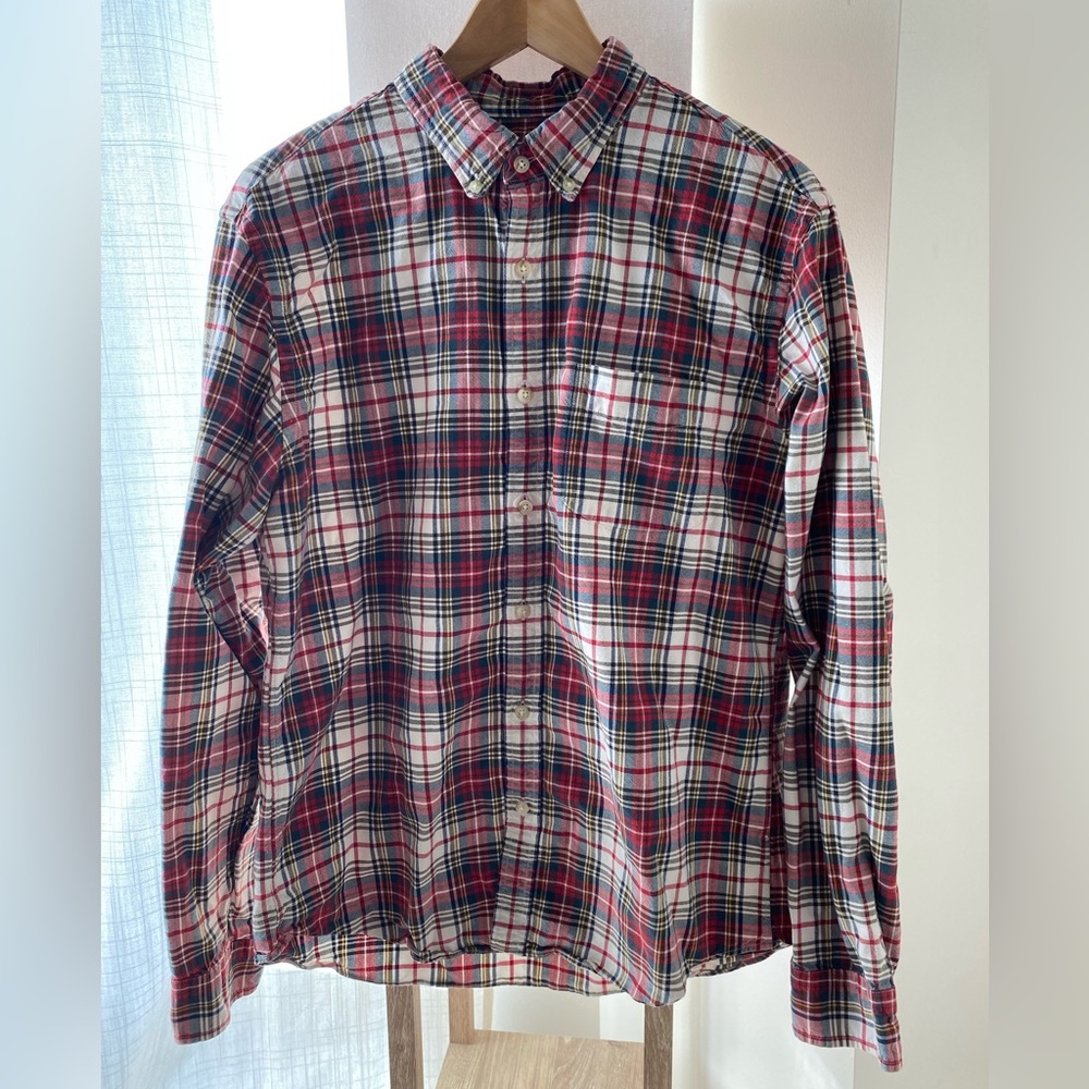 Men’s J.Crew Plaid Flannel Shirt